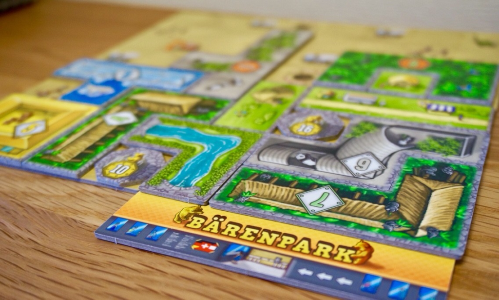 ●ミキモト　クマ　ボードゲーム ゲーム紹介『クマ牧場 (Bärenpark)』 | ニコボド｜ボードゲーム