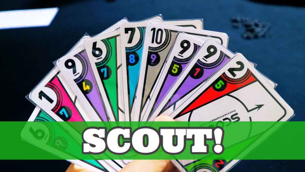 ゲーム紹介 スカウト Scout カードを出すか引き抜くか 手札を繋いで遊ぶ大富豪系ゲーム ニコボド ボードゲームレビュー 情報系ブログ