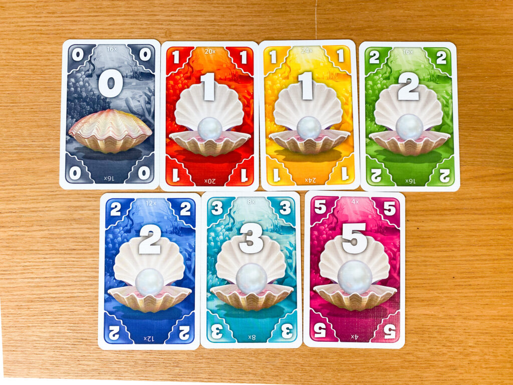 真珠の首飾りの【カード構成】