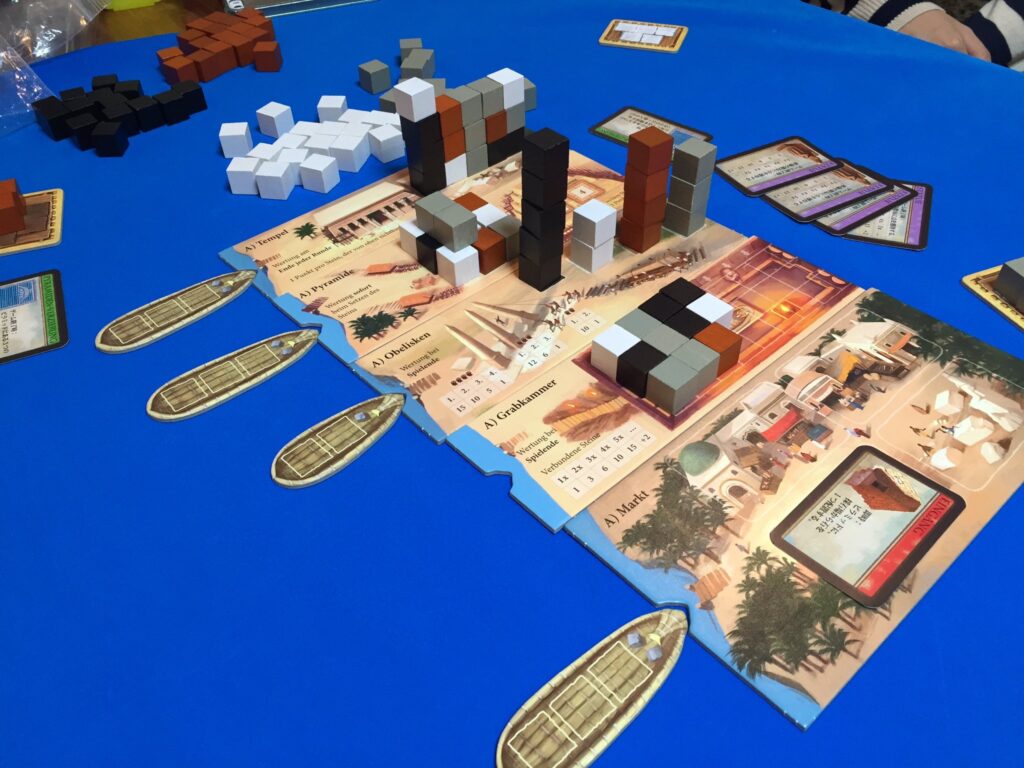 ゲーム紹介 イムホテップ Imhotep ニコボド ボードゲームレビュー 情報系ブログ