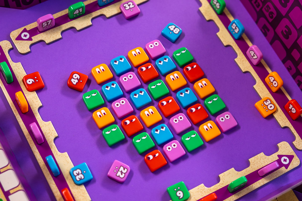 ゴットファイブ!(Got Five!) ボードゲーム レビュー|セットアップイメージ