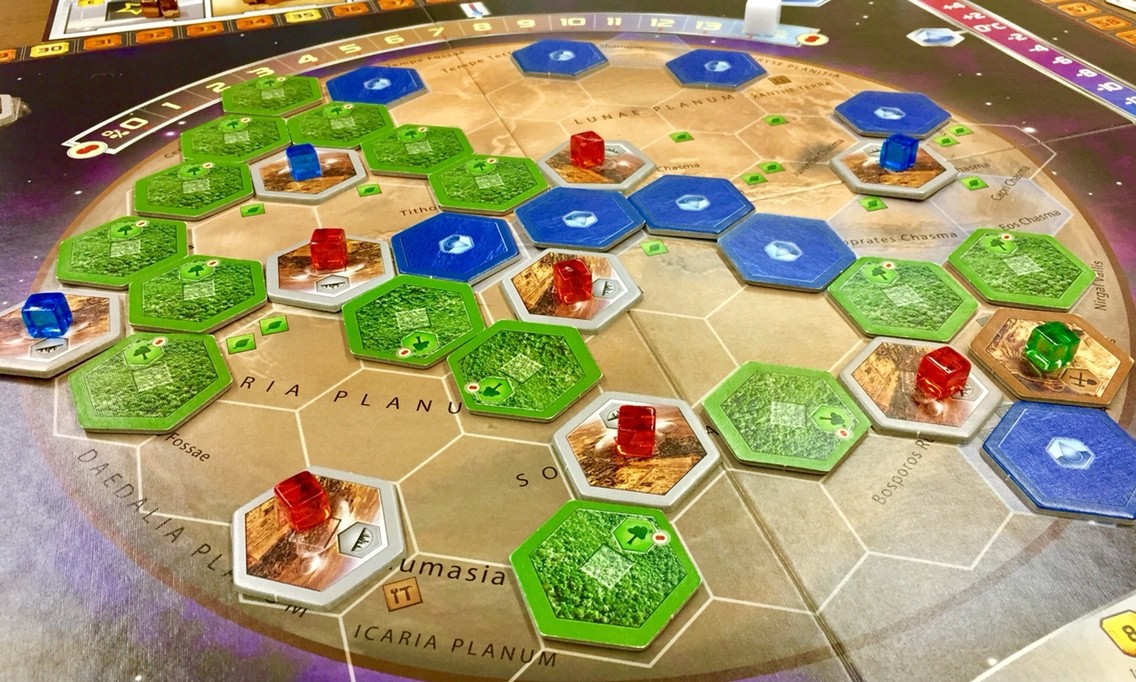 ゲーム紹介 テラフォーミング マーズ Terraforming Mars ニコボド ボードゲームレビュー 情報系ブログ